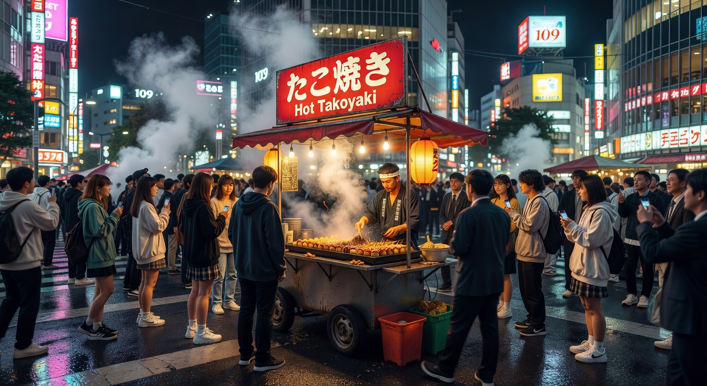 夏の屋台